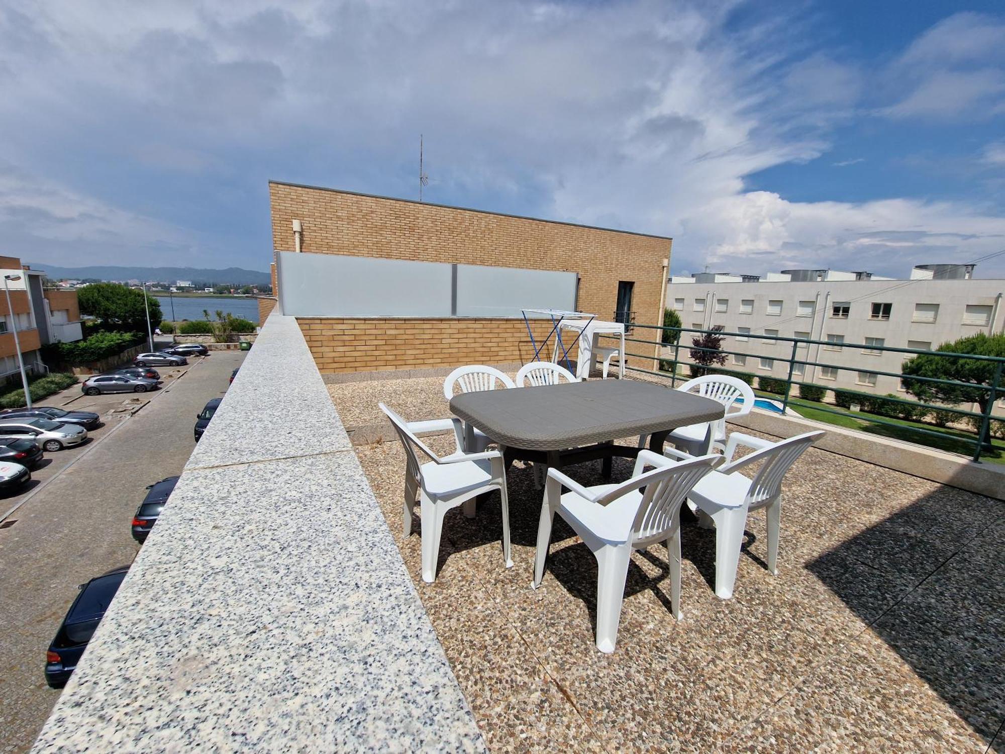 T3 Com Terraco A 500M Da Praia De Ofir Fão Exteriör bild